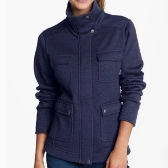 Patagonia Navy Better Fleece Lined Zipper Utility Pocket Jacket - Picture 1 of 13